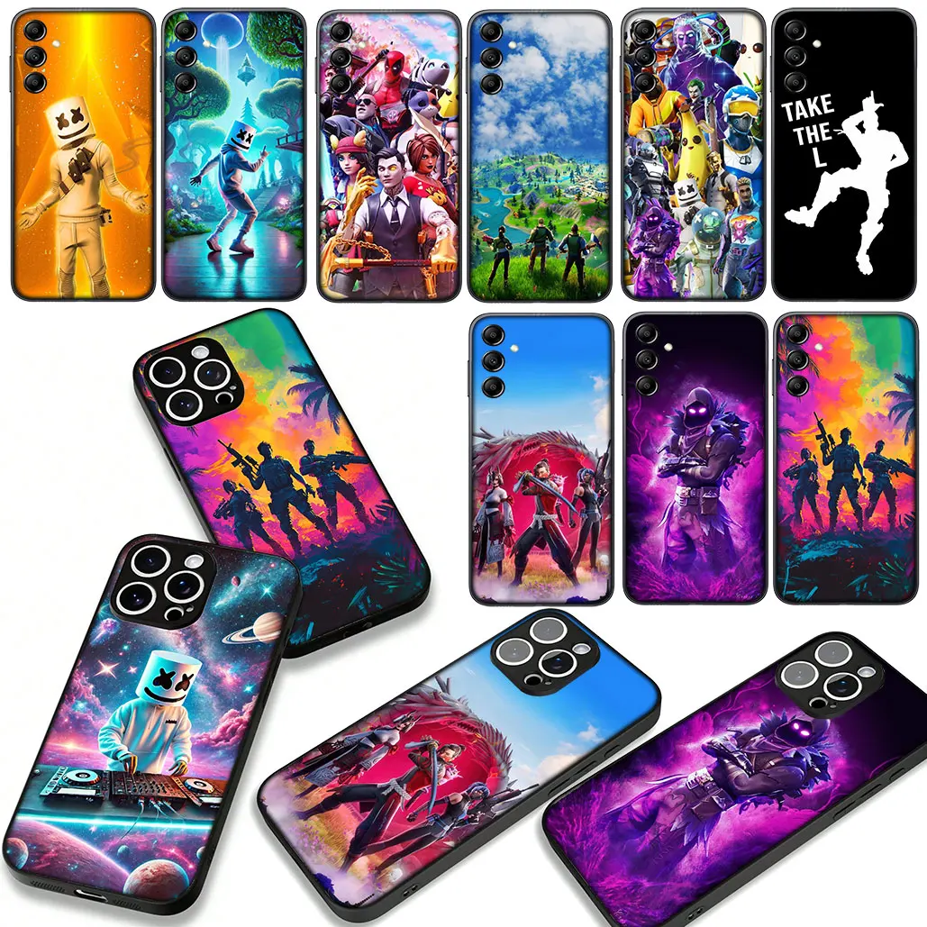 Stylish Protective Case with Fortnite Poster Design