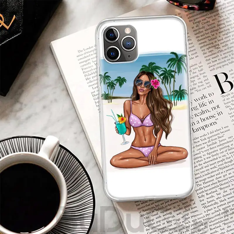 Flamingo Summer Beach Art Customized Phone Case Cover