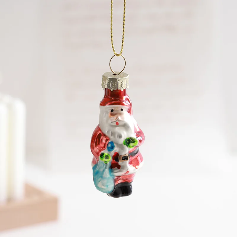 Christmas Decorations Santa Claus Pendant 6Pcs/Set