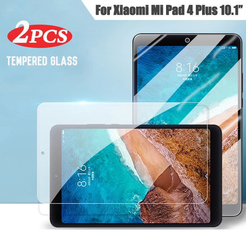 Закаленное стекло 9H для защиты экрана Xiaomi Mi Pad 4 Plus