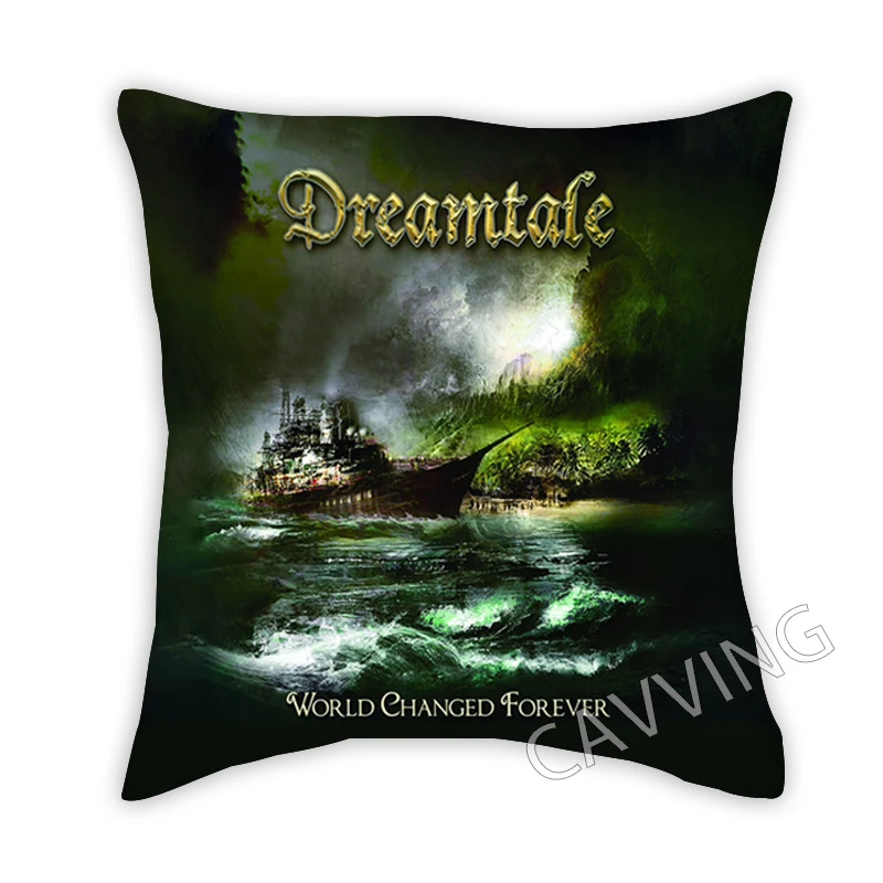 

Декоративные наволочки Dreamtale Rock из полиэстера с 3D принтом, декоративная наволочка для подушки, квадратные Наволочки на молнии, подарки для фанатов, домашний декор
