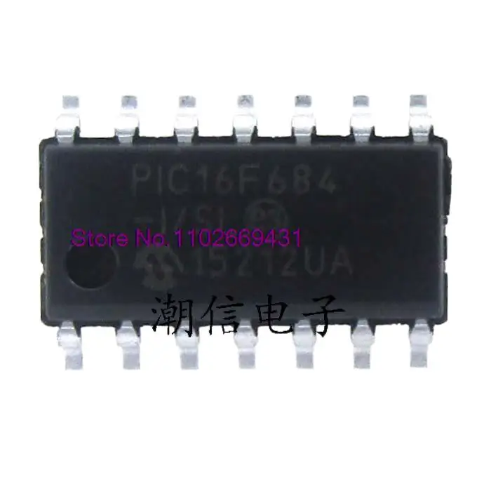 

PIC16F684-I/SL SOP-14 Original, in stock. Power IC