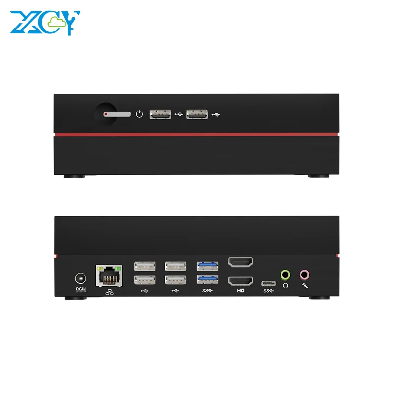 XCY 미니 PC 이산 그래픽 i7-12650H 3, 4K @ 60Hz 디스플레이, 듀얼 DDR4 32GB M.2 SSD, 1TB SIM, 4G LTE, 오피스 데스크탑 컴퓨팅