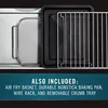 Calphalon Air Fryer Oven, 11-in-1 Toaster Oven Air Fryer Combo, 26.4 QT/25 L, Fits 12" Pizza, Stainless Steel 6