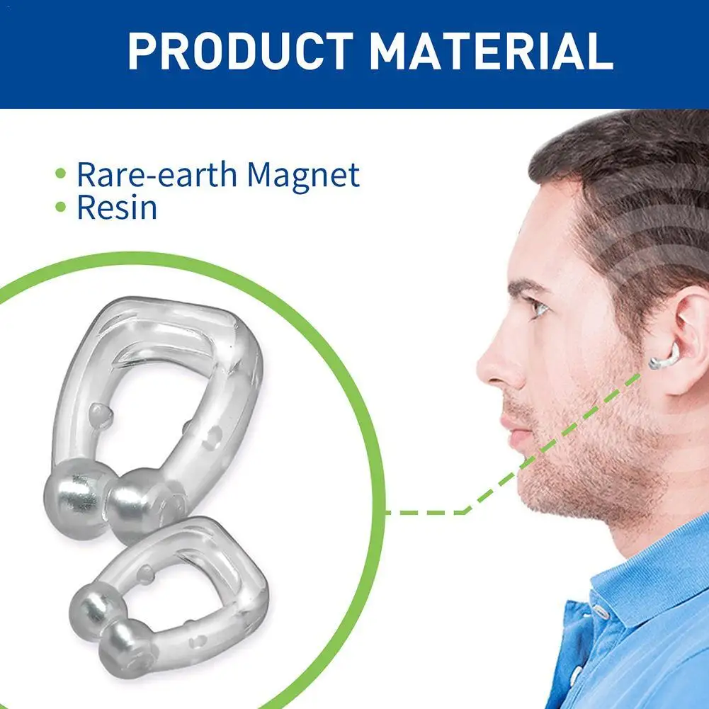 

2 Box Portable Tinnitus Magnetic Ear Clip Anti Tinnitus Ear Cuff Ear Ringing Stopper Calming Ear Tools
