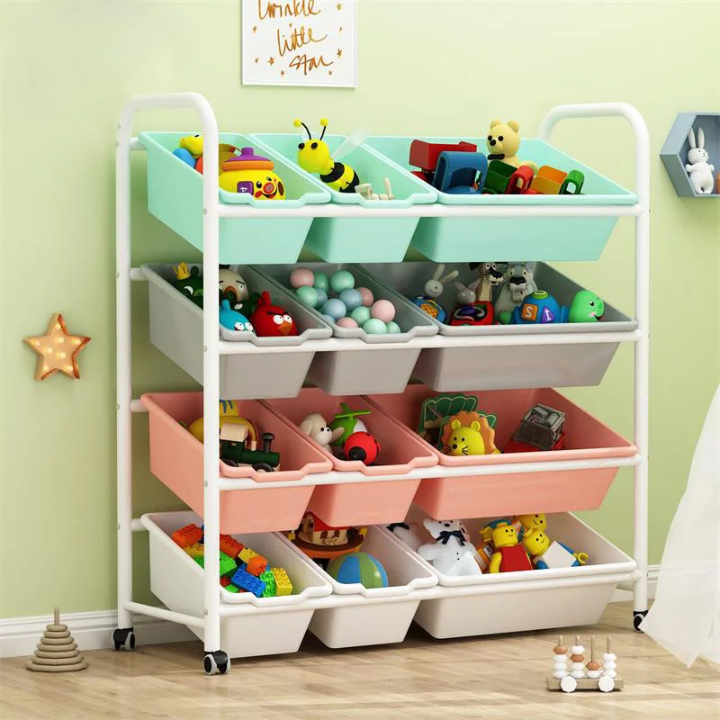 Children's Toys Storage Rack Simple Storage Storage Box Kindergarten Rack Multilayer