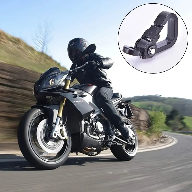 Motorcycle Spring Clip Snap Hook Luggage Helmet Bottle For Motorbike/Scooter/Dirt Bike/ATV/Quad Aluminum Alloy Moto Accessories