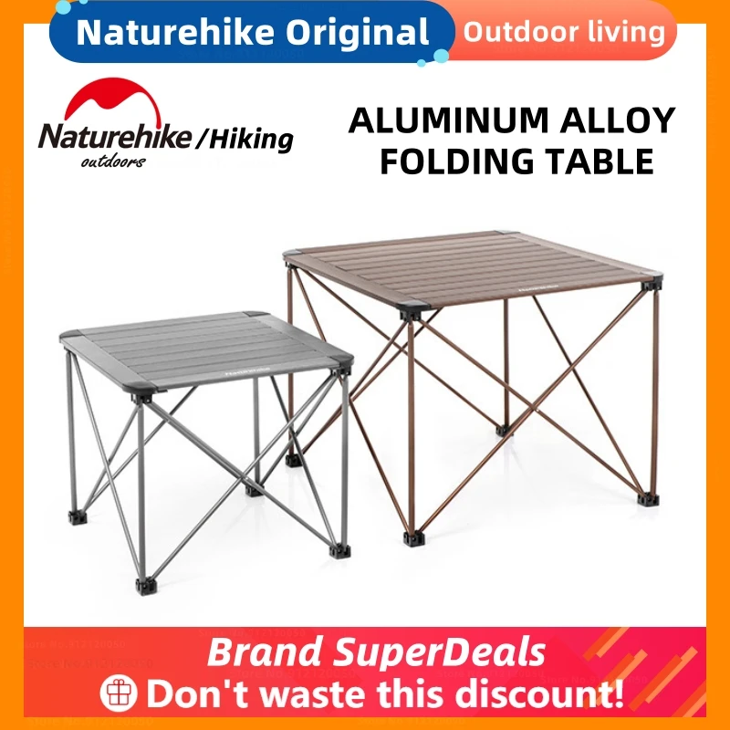 

Naturehike открытый походный стол портативный складной стол походная мебель для пикника 7075 алюминиевый сплав сверхлегкий стол