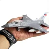 F16 Toy Alloy Fighter Model acoustooptic return force aviation military aircraft model Ornament Gift 6