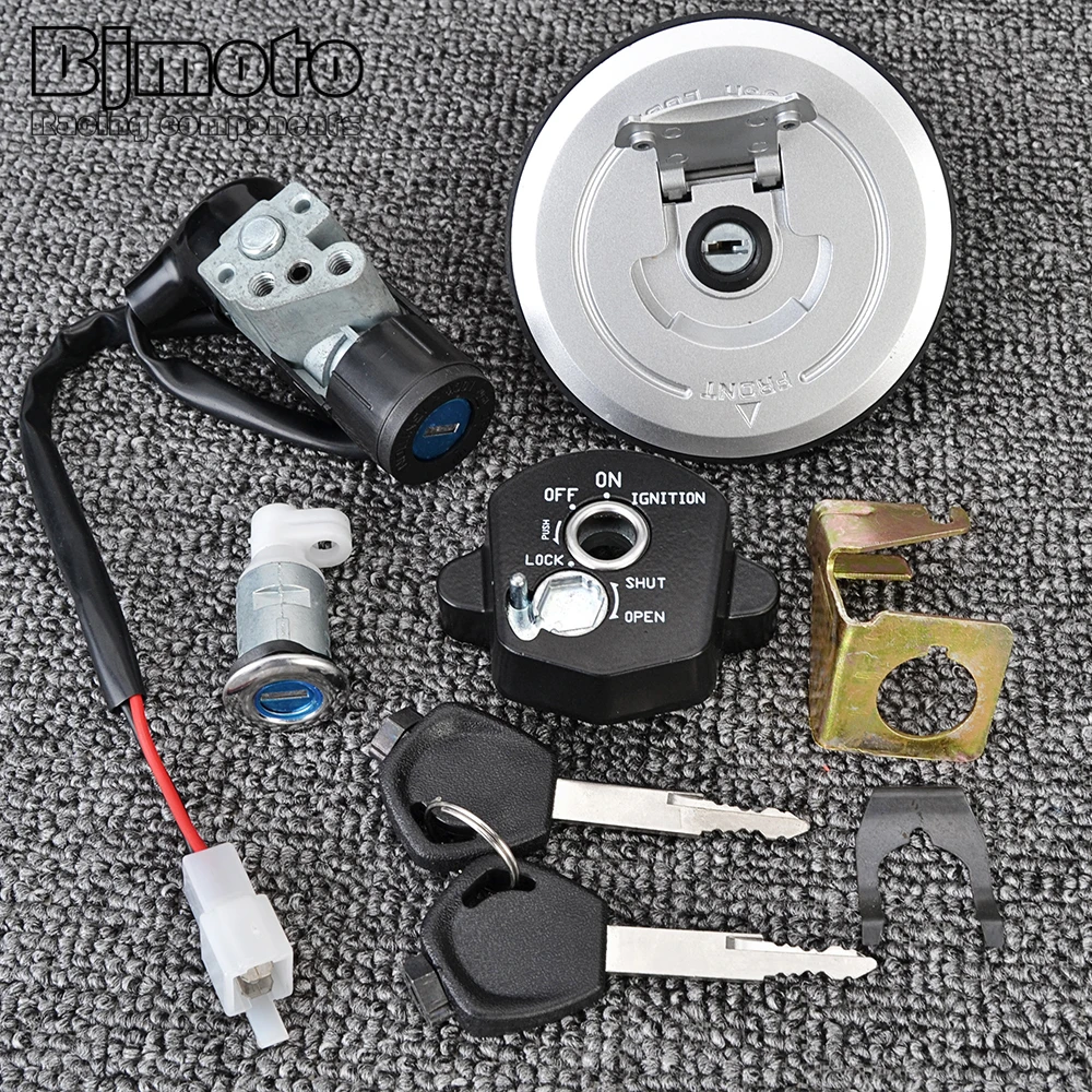 혼다 CBR150R CBR125R CBR125RT CBR125RS CBR125RF 용 점화 스위치 연료 가스 캡 시트 잠금 키