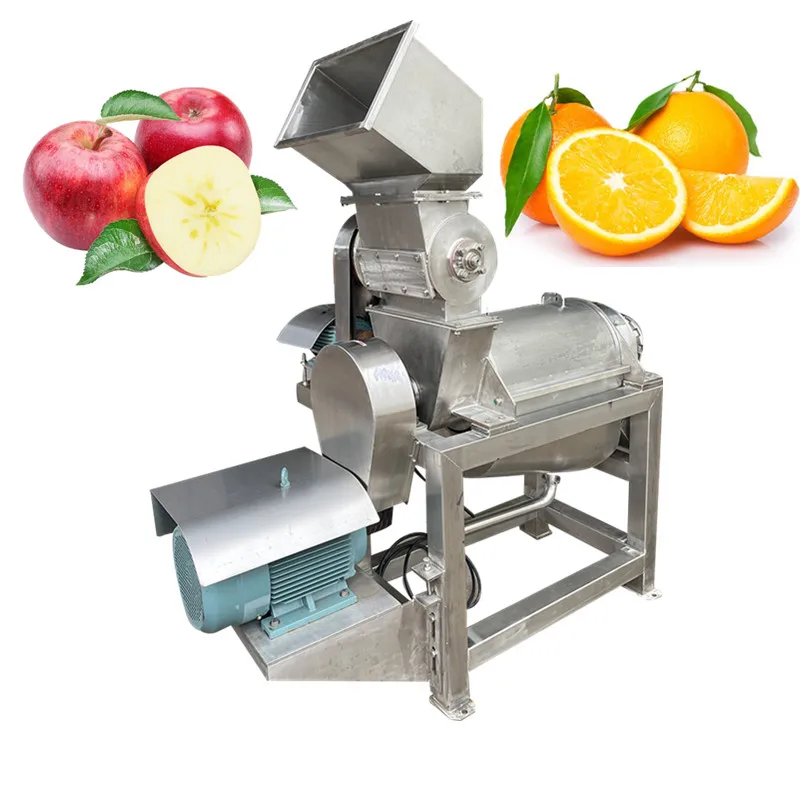 How to Make Apple Juice with Industrial Juicer?