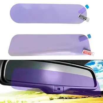 Pellicola antiriflesso per specchietto retrovisore interno auto Pellicola riflettente per retrovisione del veicolo Adesivi retrovisori per veicoli antigraffio