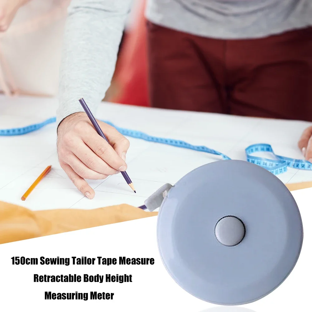 

Portable Retractable Ruler Children Height Ruler 1pc 150cm/60 Inch Roll Tape Measure Centimeter