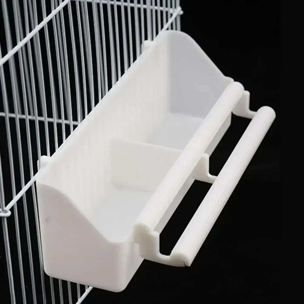 1pc-Bird trough parrot bird food box pigeon feeder parrot supplies bird feeder