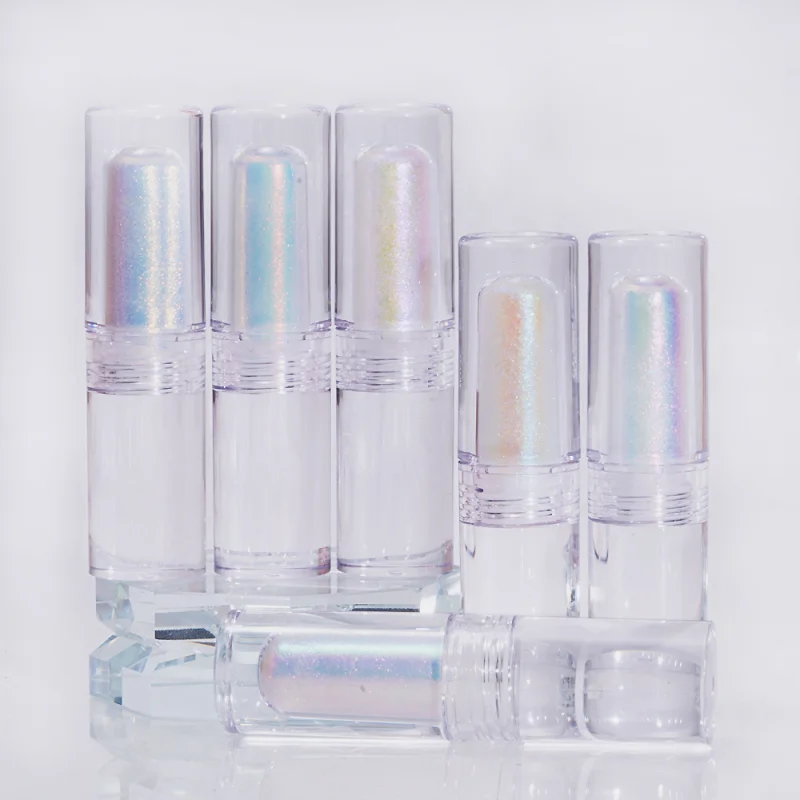 Nail decoration HNDO small tube liquid type mirror chrome powder with brush inside for professional nail art decor manicure nail glitter pigment