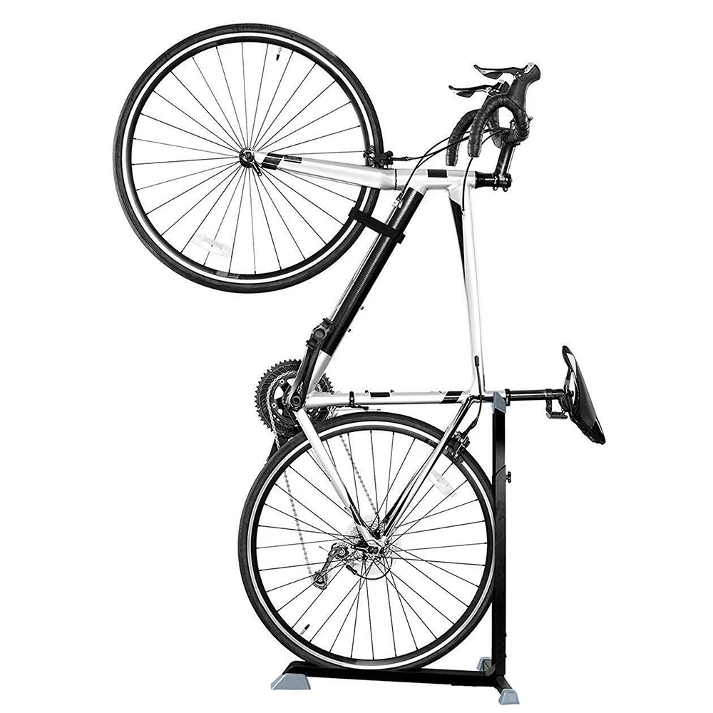

30KG Bicycle Stand Adjustable Height Bike Parking Rack Stand for Indoor Garage Bike Storage Stand for 650b 700c 26" 27" bicycle