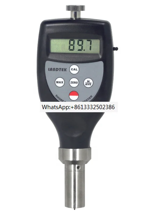 

Digital hardness testing r 6510 & shao's hardness tester