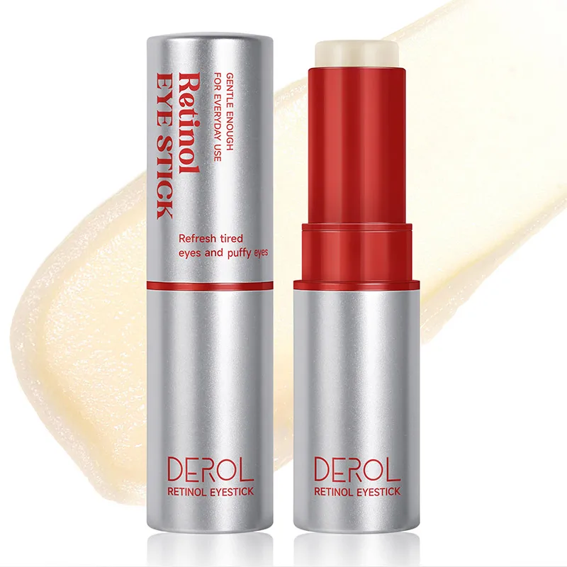 

DEROL Retinol Eye Cream Stick Anti-Wrinkle Hydrating Dry Skin Multi Balm Cream Easy to Absorb Not Sticky Makeup Stick Balm 7g