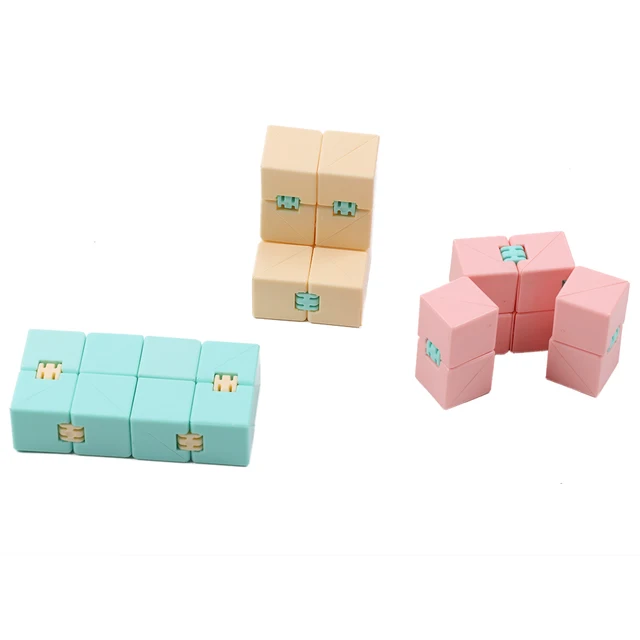 New Fidget Toys Decompression Finger Puzzle Cube Infinity Cube Stress Relief Toy Antistress Durable Toy for Children Adults 2