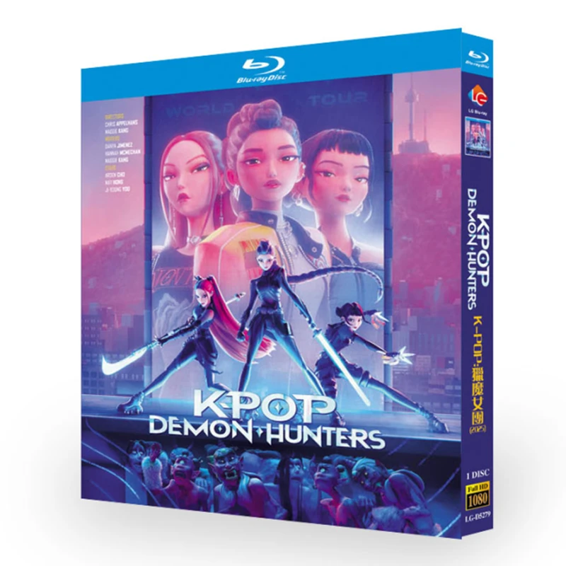K-Pop: Demon Hunters‎ (2025)‎ Blu-ray Disc - AliExpress 66