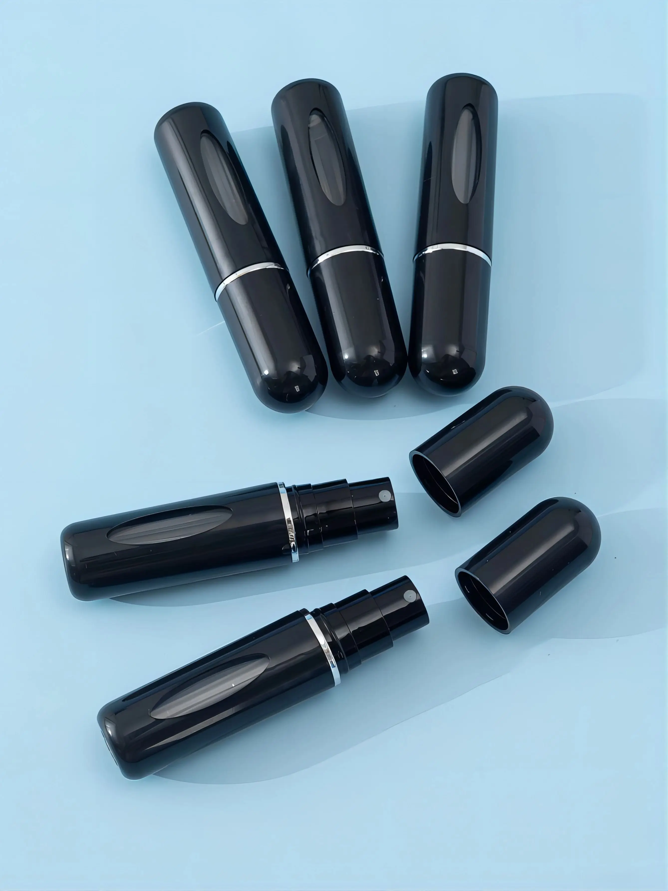 1/6 Teile/satz Reise Parfüm Nachfüllen Flasche Tragbare Mini Zerstäuber Nachfüllbare Spray Wiederaufladbare Tasche Dispenser Köln Sprayer – Detail 7
