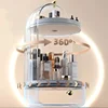 25 360°Rotating Makeup Organizer Large Capacity Cosmetics Storage Vanity Shelf  Countertop  Luxury Spinning Storage Display Case 1
