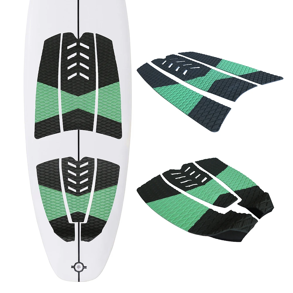 Harilla Surfboard Traction Pads Set - 3er Pack EVA Deck Grip