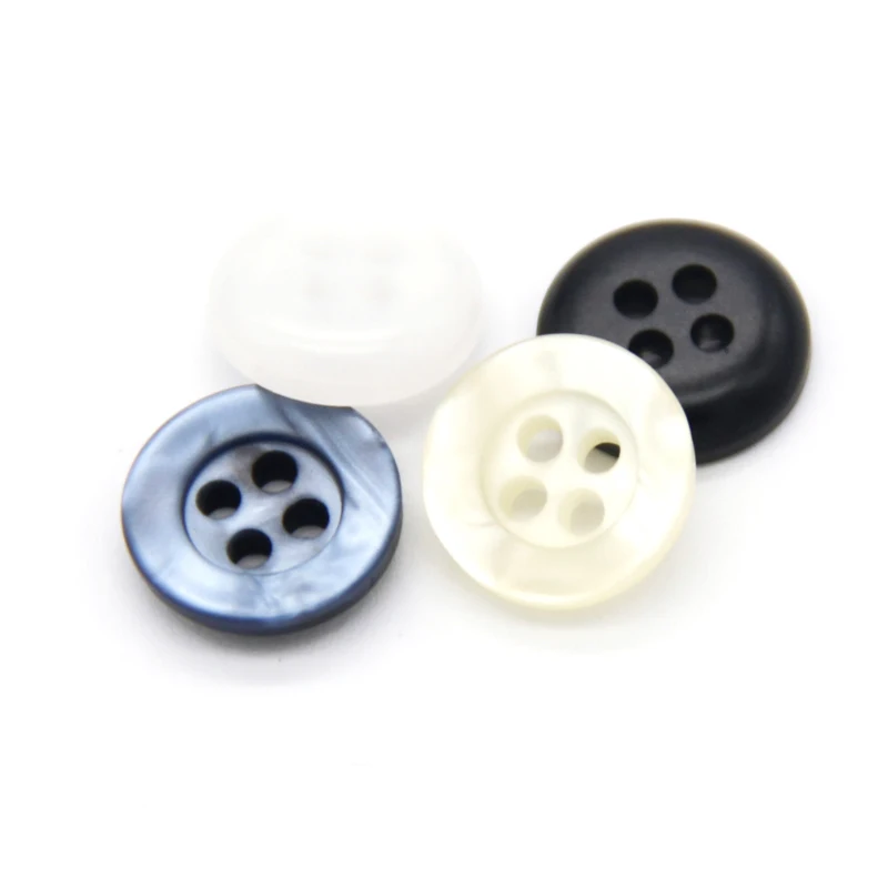 960 Pieces 9mm 12 Colors Round Resin Button Sewing Craft Buttons