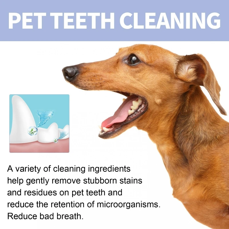 Dental Care Toothpaste for Pets Prevents Dental Diseases, Suitable for Dogs Cats