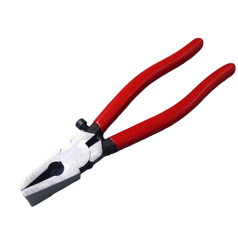 

Сверхмощные плоскогубцы для ключей, плоскогубцы для бега из металла и стекла с плоскими зажимами, студийные плоскогубцы для бега прикрепляют резиновые наконечники идеально для