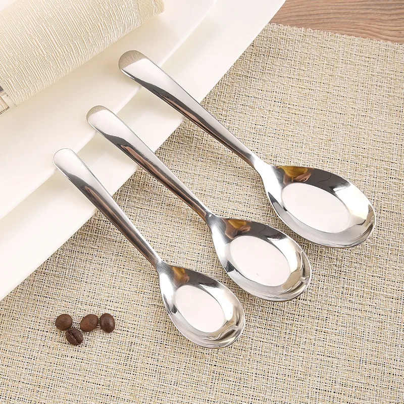 4pcs Super Large Tablespoons Kicthen Stainless Steel Serving Spoons Dining  Room High Quality Thickened Silver Communal Spoon - AliExpress