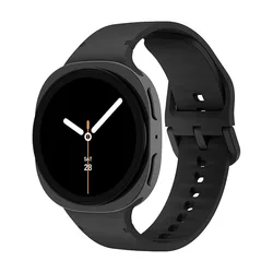 Premium Sport Band Wrist Replacement for Galaxy Watch - Versatile Strap Bracelet (Black A)