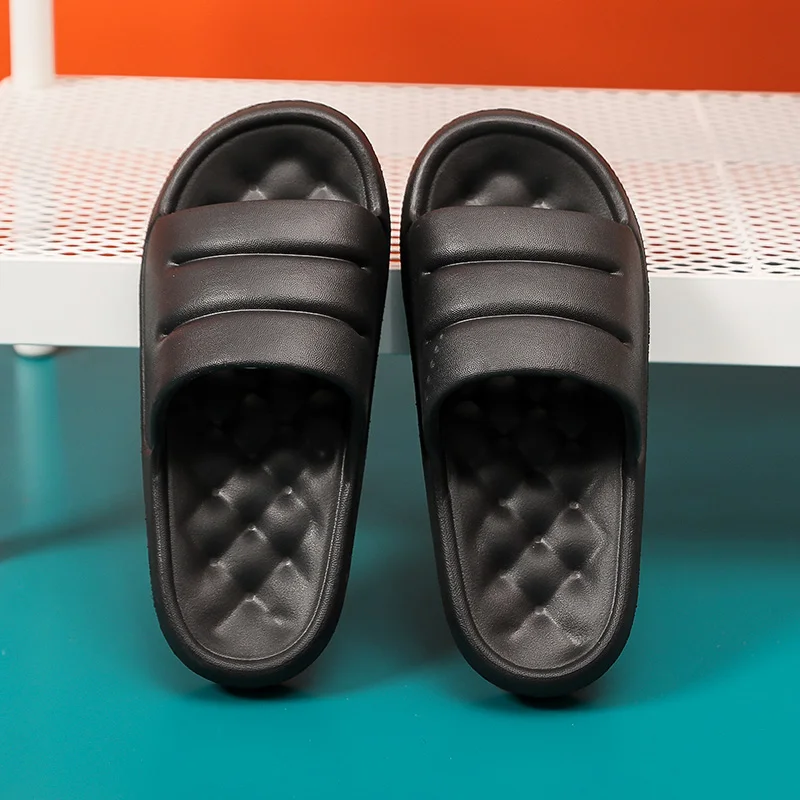 

Шлепанцы для мужчин и женщин, сандалии на толстой платформе, Нескользящие, пляжные тапочки, летние Тапочки