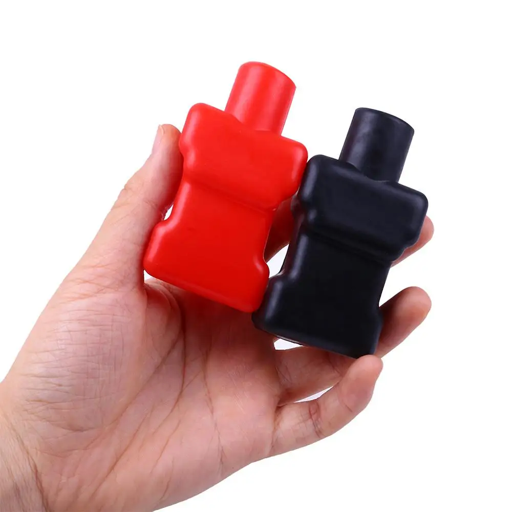 Car Battery Accessories Battery Terminals Clamp Clips Protection Covers 1 Pair