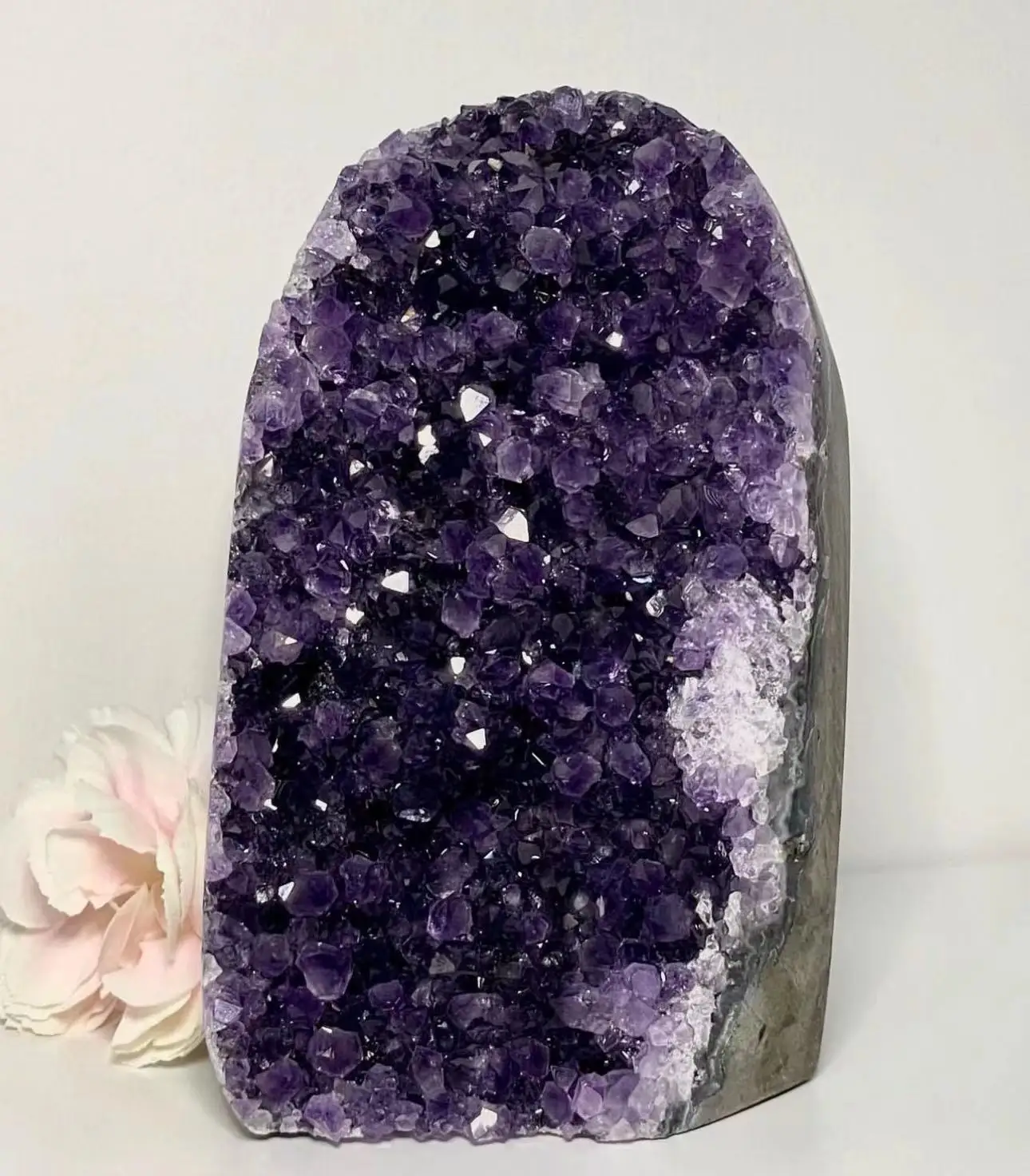 Piedra-de-amatista-Natural-geoda-de-cristal-en-racimo-decoraci-n-del ...