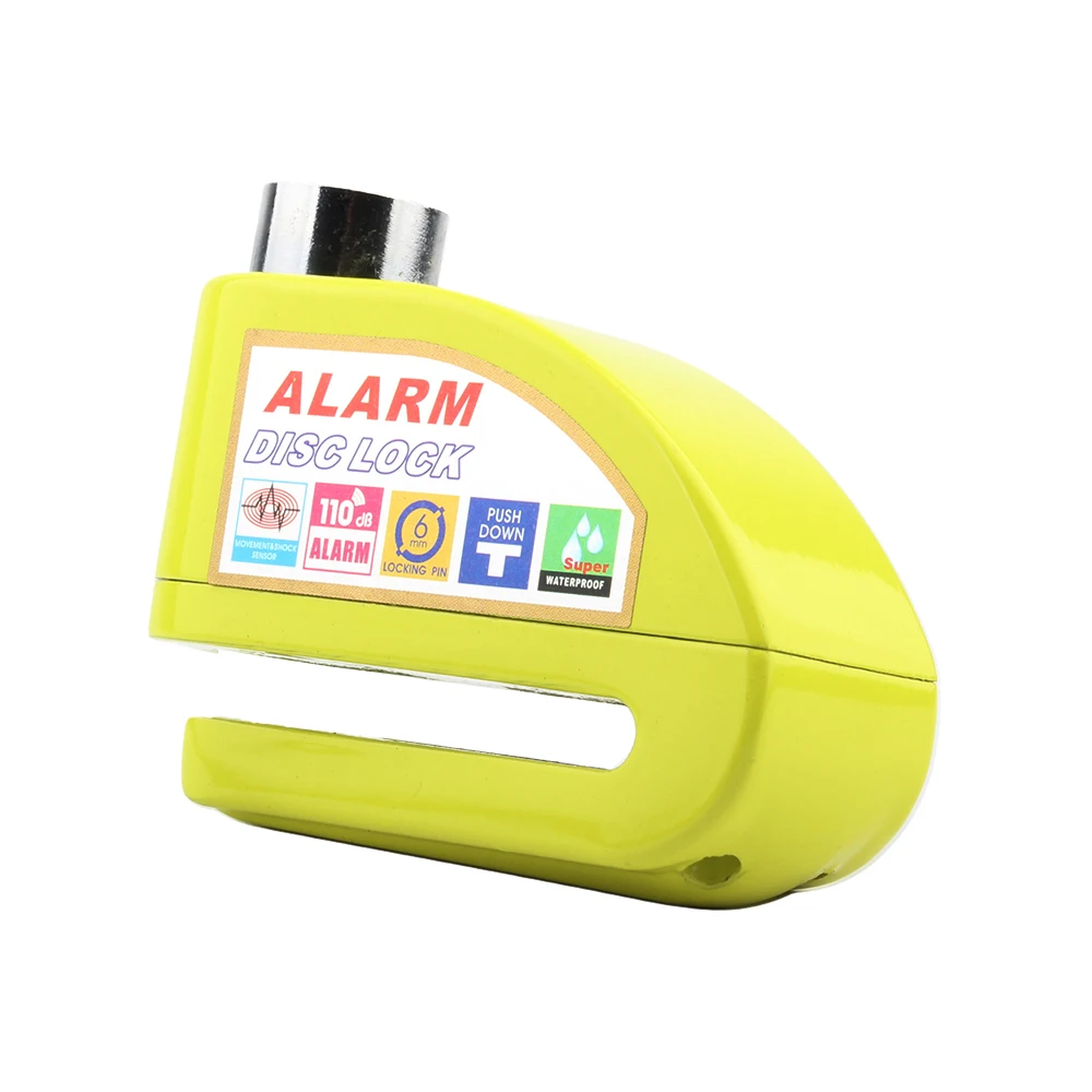 Motorcycle Disc Brake Lock Wheel Alarm for Motorcycle Scooter Bicycle