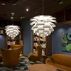 Hanging Lamps Artichoke Suspension Modern LED Pinecone Pendant Lights Louis Design Chandelier Living Home Decor Creative 1