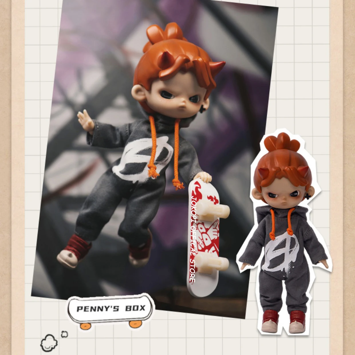 その他 PENNY'S BOX ADOU Imp Figure - Limited ADOU Imp Figure