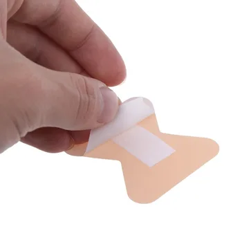 나비 모양 밴드 보조 손가락 반창고, 응급 처치 상처 패치, 통기성 방수 반창고 접착 스트립, 세트당 50 개