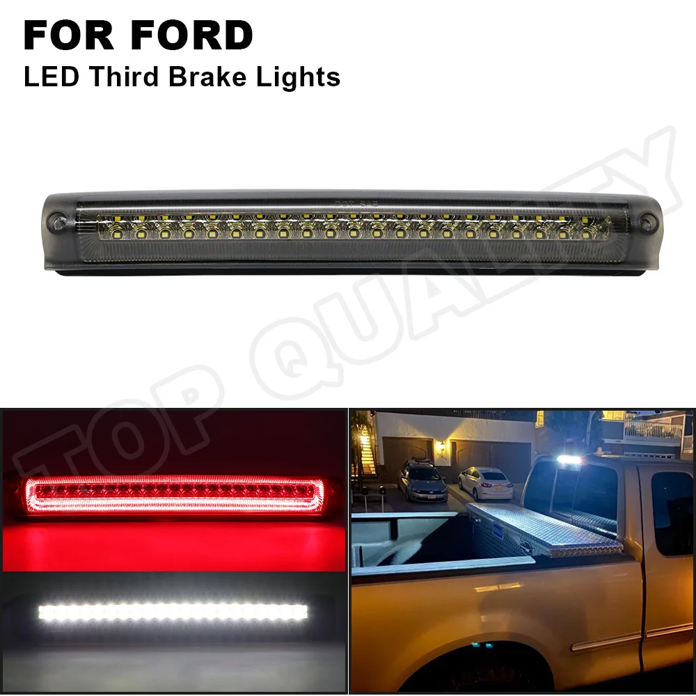

LED High-Mount Third Brake Stop Light Lamp Assembly For Ford F150 1997 1998 1999 2000 2001 2002 2003 Excursion 2000-2005