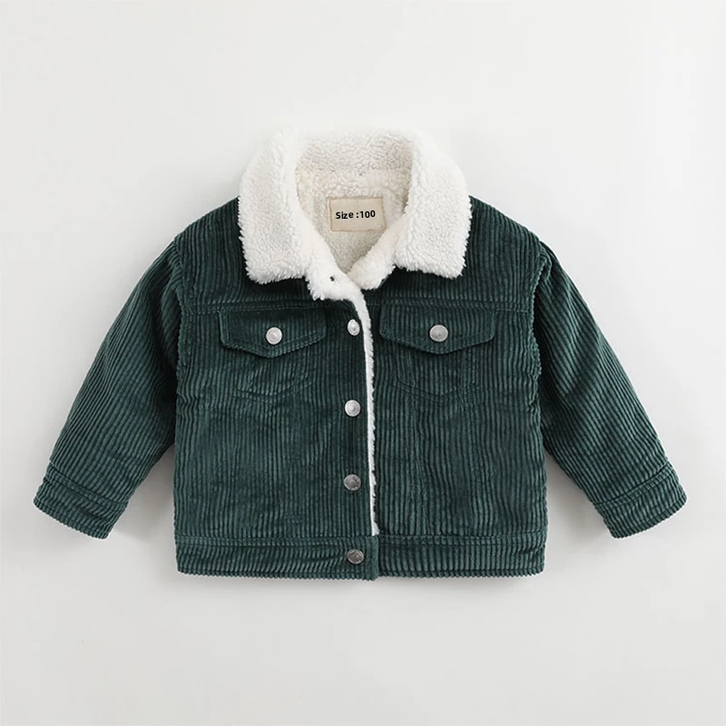 Fashion Baby Boy Girl Winter Clothes Jacket Thick Infant Toddler Child Warm Coat Baby Outwear For 0-3y