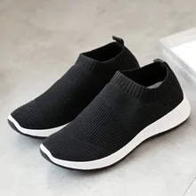 

Spring Autumn 2022 Women Shoes Fashion Loafers Breathable Socks Shoes for Woman Light Soft Sole Casual Platform Sneakers Women