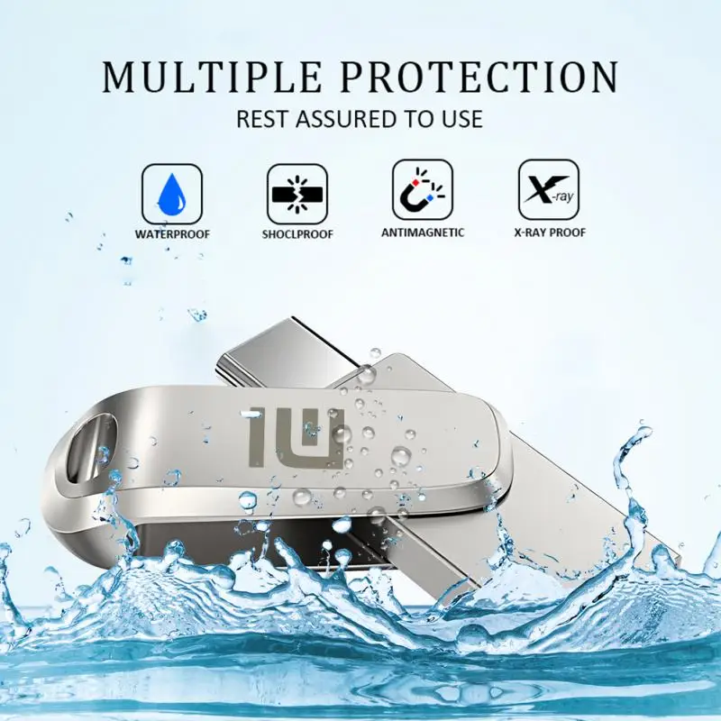 Xiaomi 2TB USB Flash Drive Pendrive for IPhone /ipad Usb/Otg Pen Drive for All IOS External Storage Devices Cell Phone PC,usb flash drive,flash drive,pen drive
