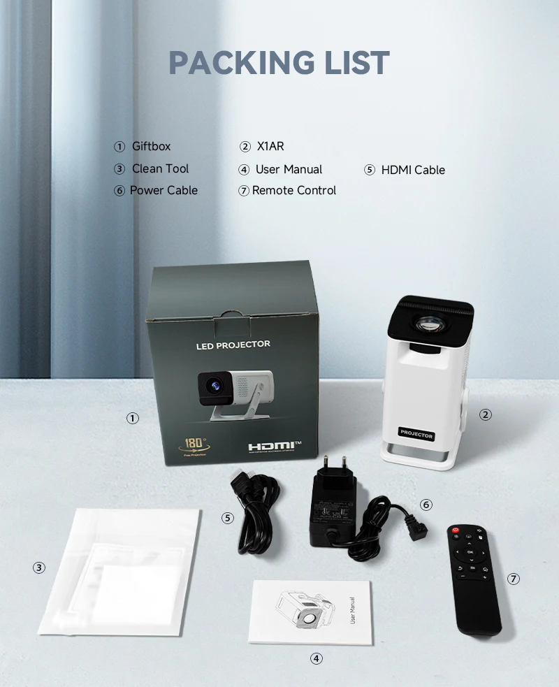 كيكسين X1 بروجكتر 4K اندرويد