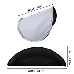 Foldable Car GPS Screen Sun Shade & Anti - Glare Protector Cover (Black)