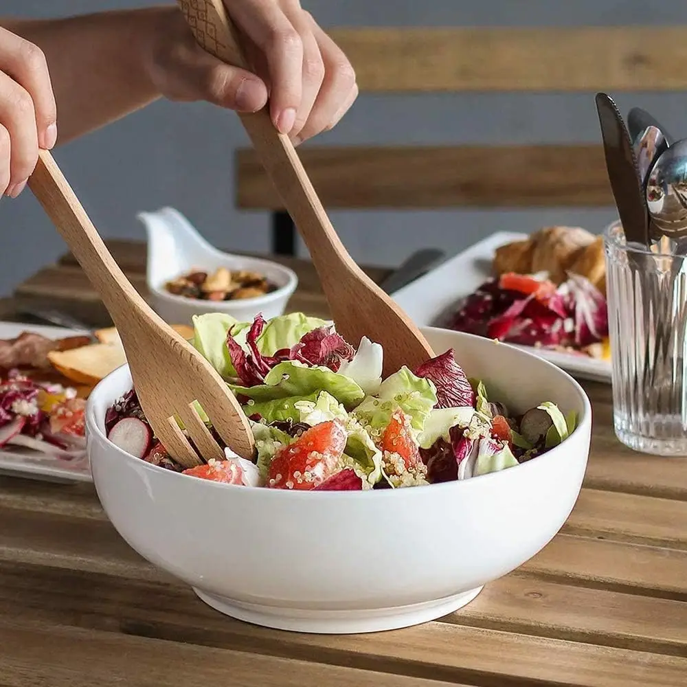 9.5-Inch Serving Bowls – Large Multipurpose Kitchen Bowls 2