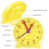 Children Montessori Clock Educational Toys Hour Minute Second Cognition Matching Puzzle Toys Kids Early Preschool Teaching Aid 5