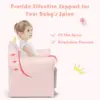 Kids Couch, Children's Sofa Armrest Chair with Pattern, Toddler Furniture w/Sturdy Wood Construction 4