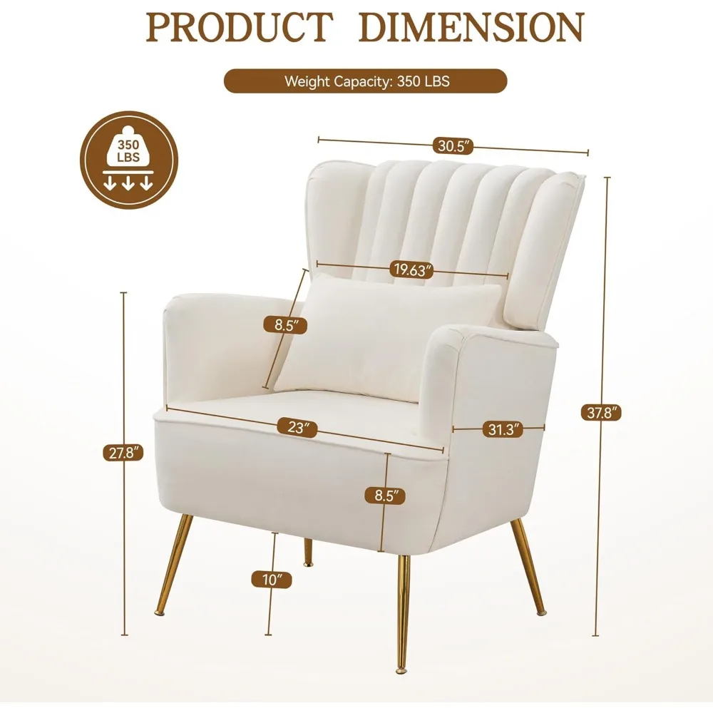 Fabric Accent Armchair 2