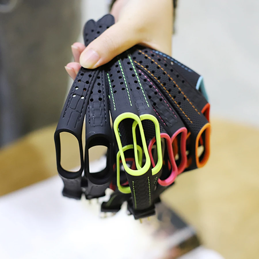 Double Line Strap For Xiaomi Mi Band 5 4 3 5 6 7 Replacement